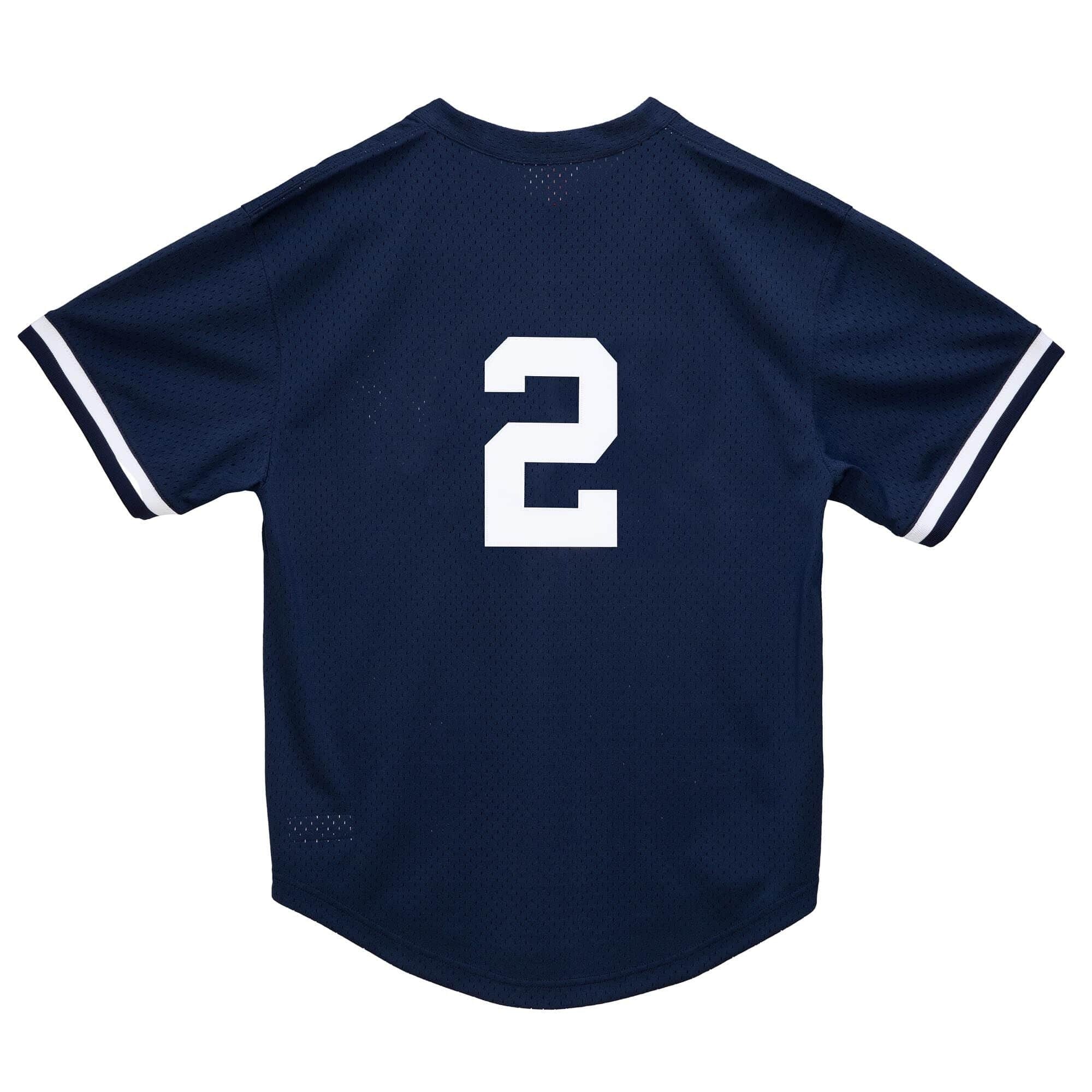 Mens Mitchell & Ness MLB AUTHENTIC BP JERSEY - PULLOVER YANKEES 1995 DEREK JETER