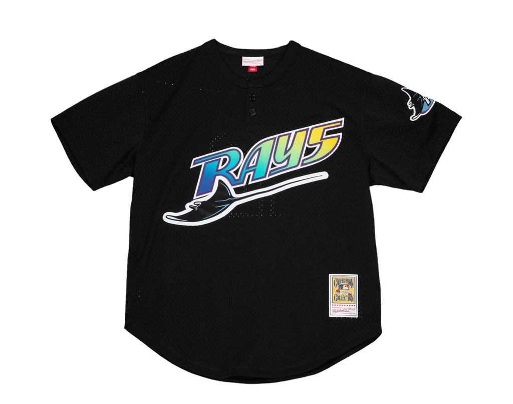 MENS MITCHELL & NESS MLB AUTHENTIC BP JERSEY - PULLOVER RAYS 1998 WADE BOGGS