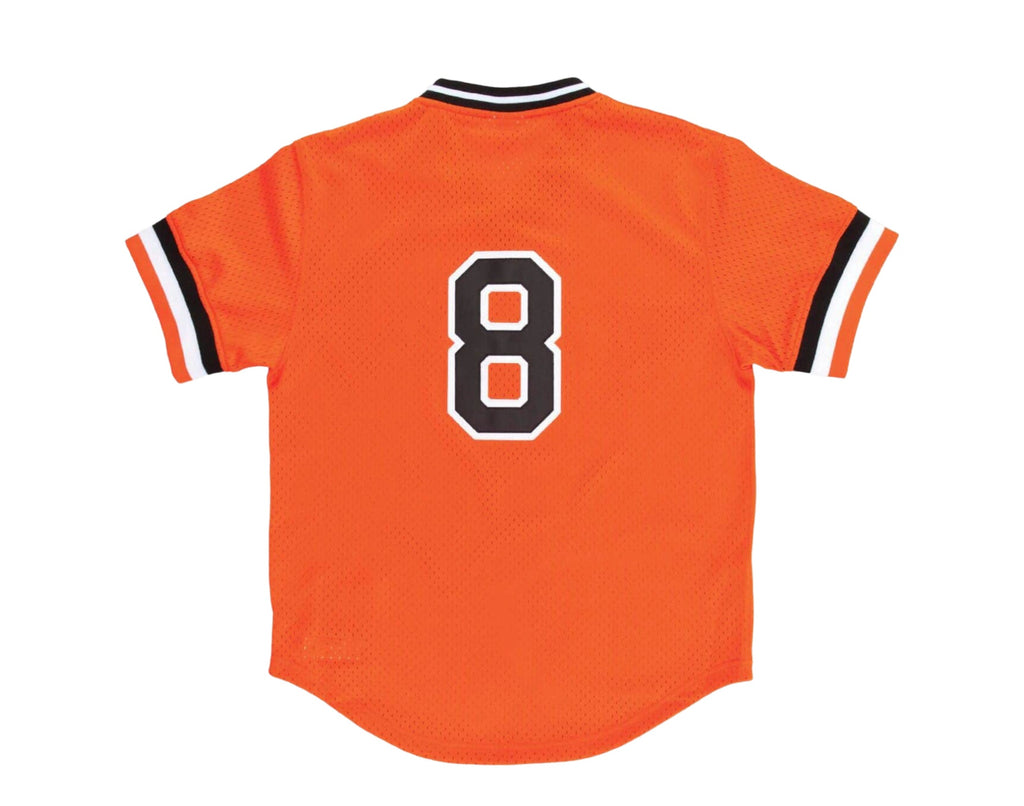 MENS MITCHELL & NESS MLB AUTHENTIC BP JERSEY - ORIOLES 1988 CAL RIPKEN JR