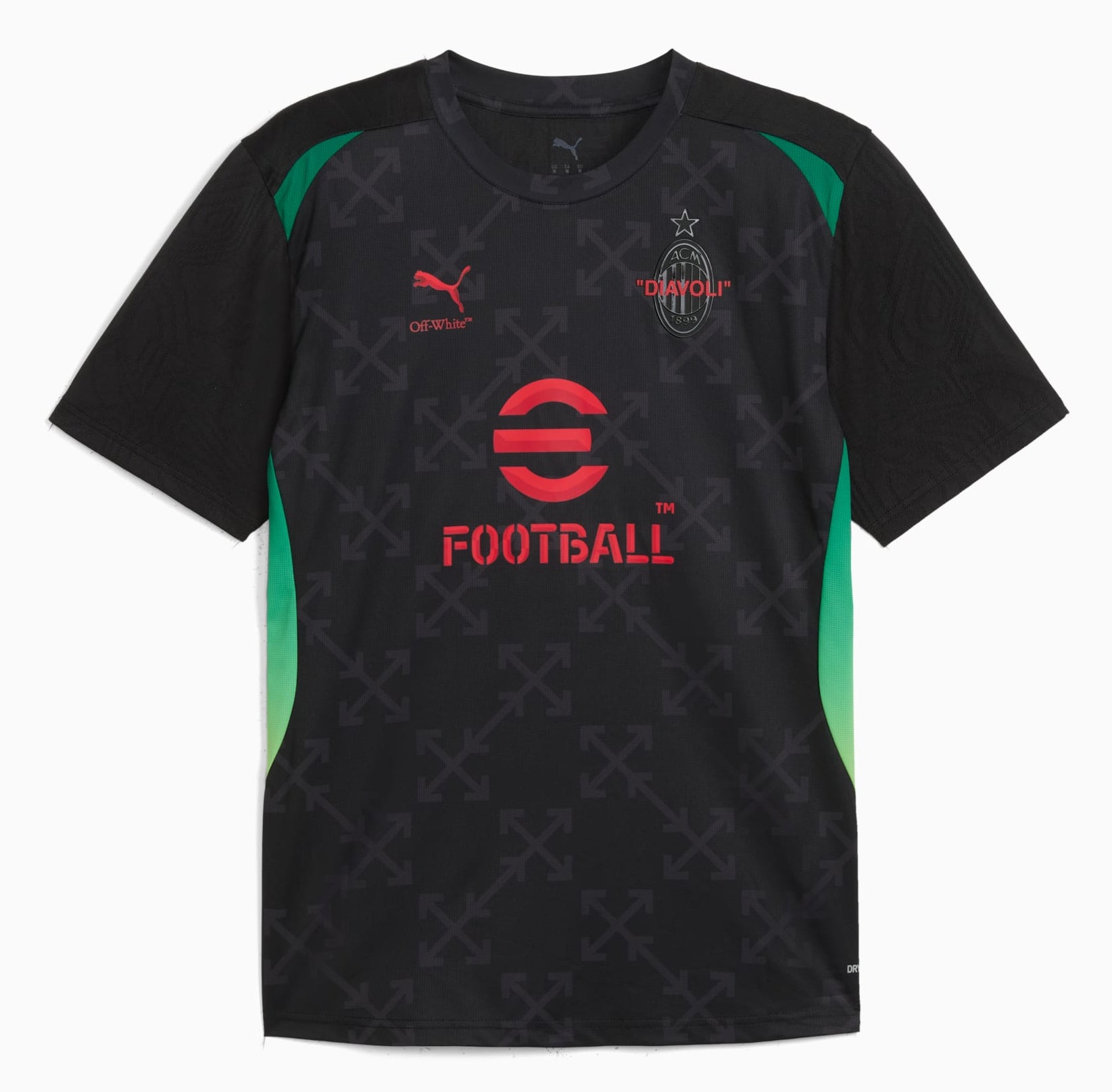 [783005-04] Mens Puma ACM X OFF-WHITE PREMATCH SS JERSEY