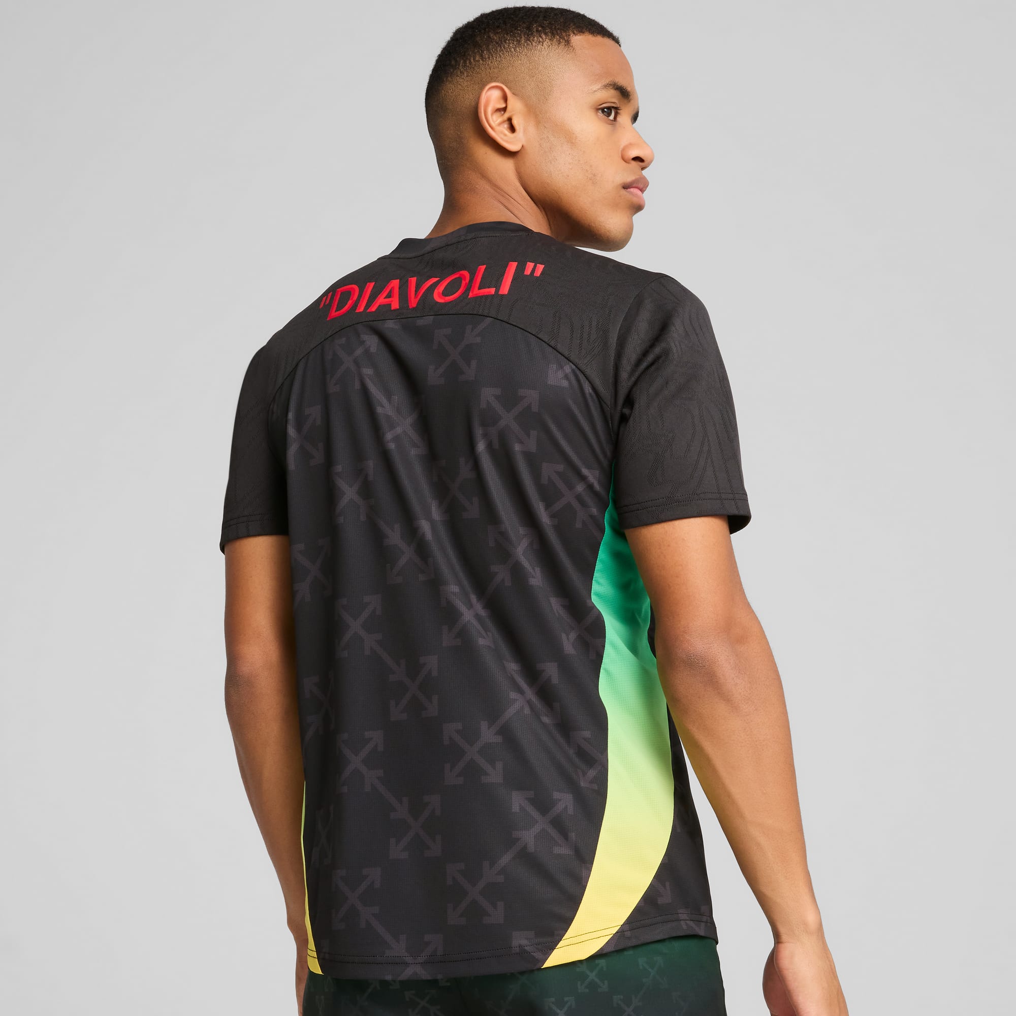[783005-04] Mens Puma ACM X OFF-WHITE PREMATCH SS JERSEY