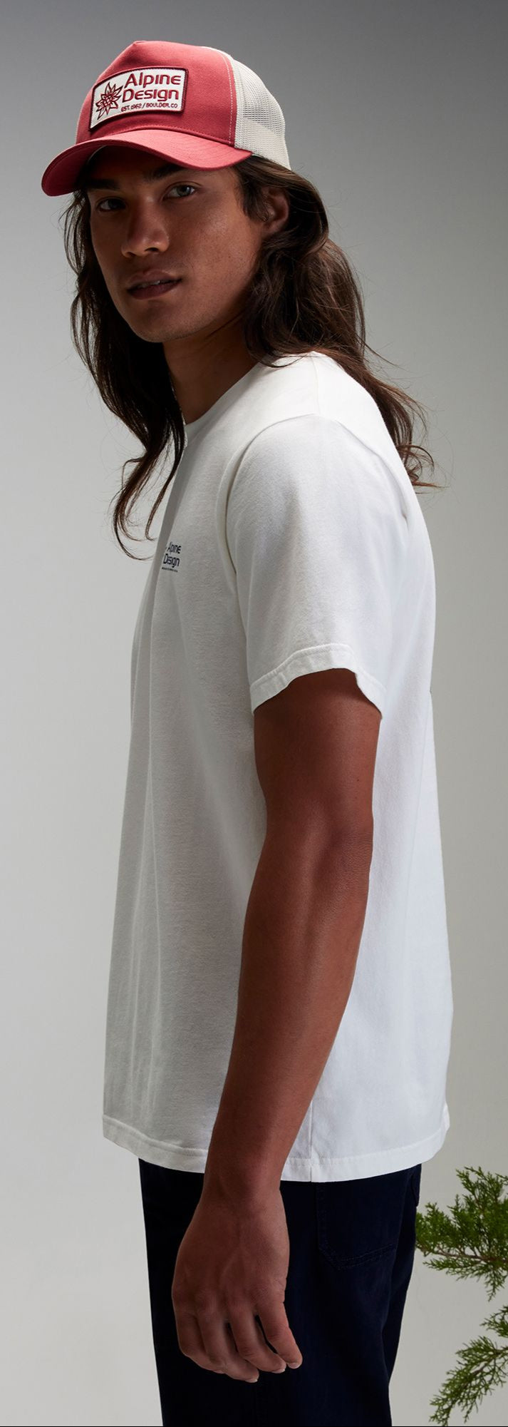 [ADM24100-WM] MENS ALPINE DESIGN AD HIKE SS SHORT SLEEVE GRAPHIC UPF 30+ T-SHIRT