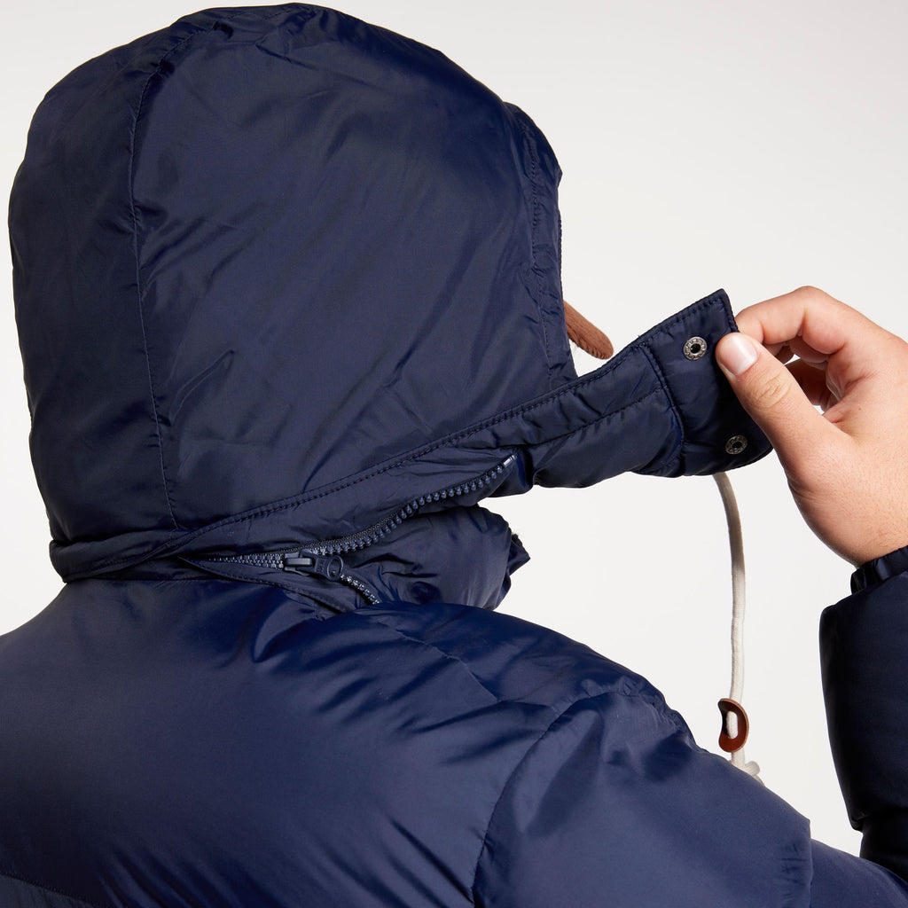 [ADM24506-DEEP NAVY] MENS ALPINE DESIGN PUFFER JACKET