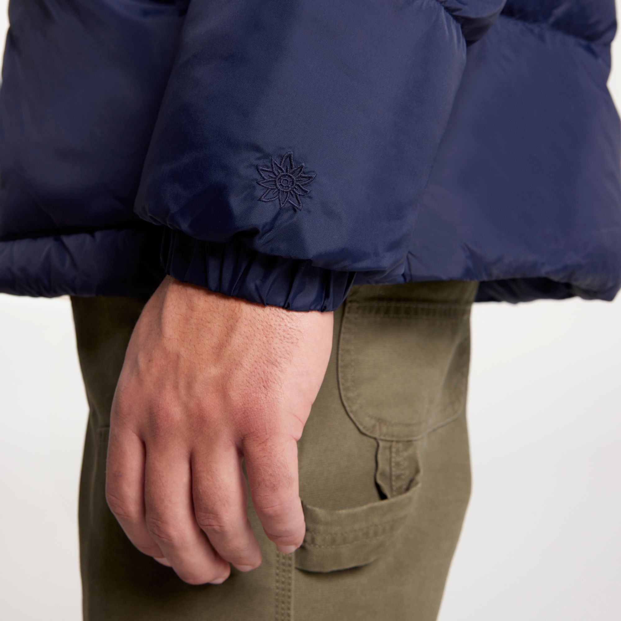 [ADM24506-DEEP NAVY] MENS ALPINE DESIGN PUFFER JACKET
