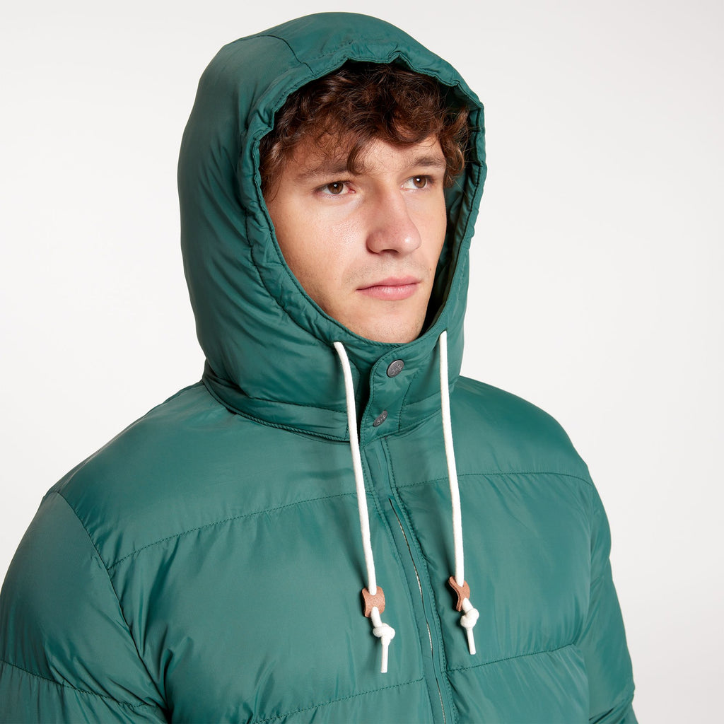 [ADM24506-FOREST SHADOW] MENS ALPINE DESIGN PUFFER JACKET