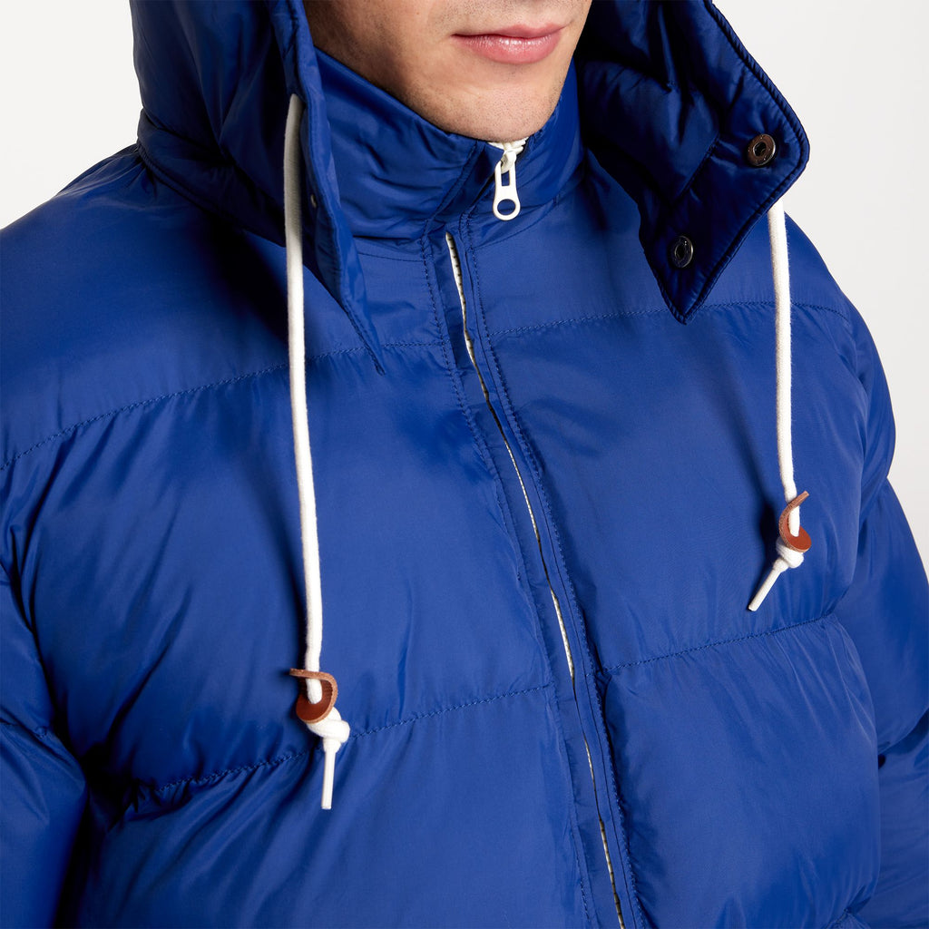 [ADM24506-SPACE BLUE] MENS ALPINE DESIGN PUFFER JACKET