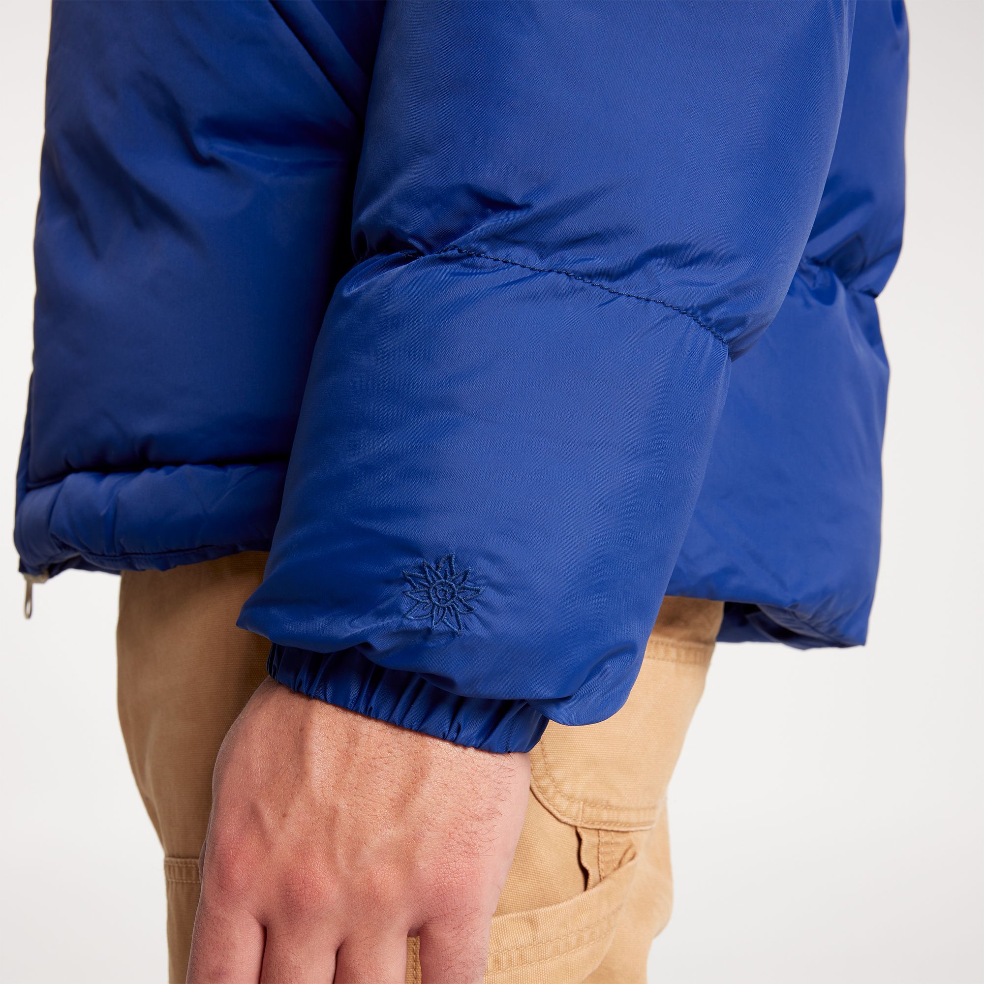 [ADM24506-SPACE BLUE] MENS ALPINE DESIGN PUFFER JACKET