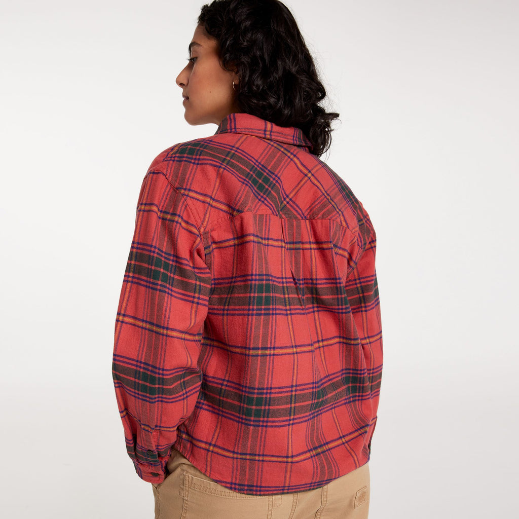 [ADW24300-RFSP] WOMENS ALPINE DESIGN AD HIKE MIDWEIGHT FLANNEL