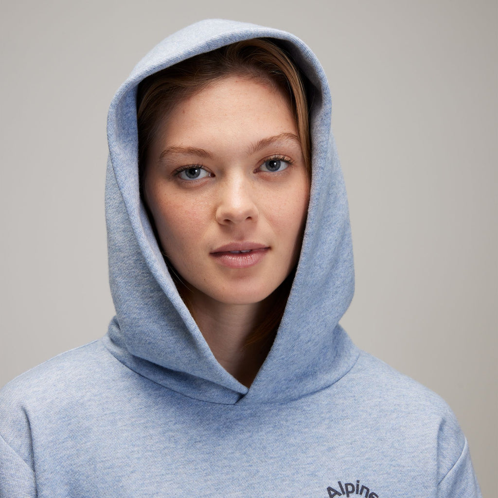 [ADW24600H-SBH] WOMENS ALPINE DESIGN AD HIKE RELAXED FIT PULLOVER HOODIE