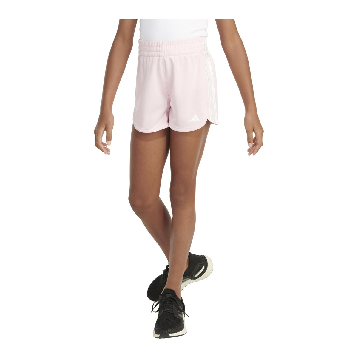 Youth Adidas 3-Stripes Mesh Pacer Shorts 5