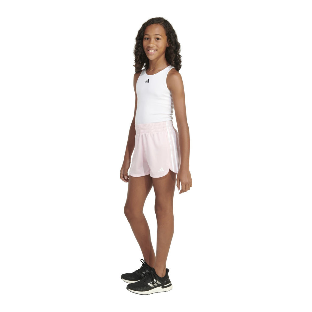 Youth Adidas 3-Stripes Mesh Pacer Shorts 6