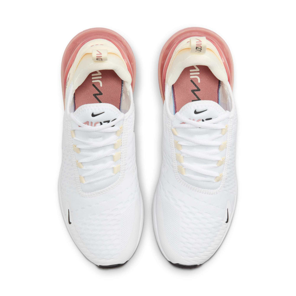 [AH6789-123] WOMENS NIKE AIR MAX 270 'WHITE PALE IVORY'
