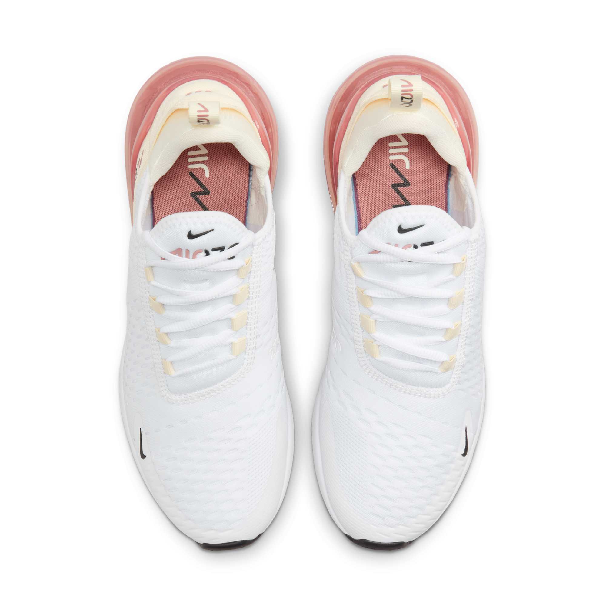 [AH6789-123] WOMENS NIKE AIR MAX 270 'WHITE PALE IVORY'