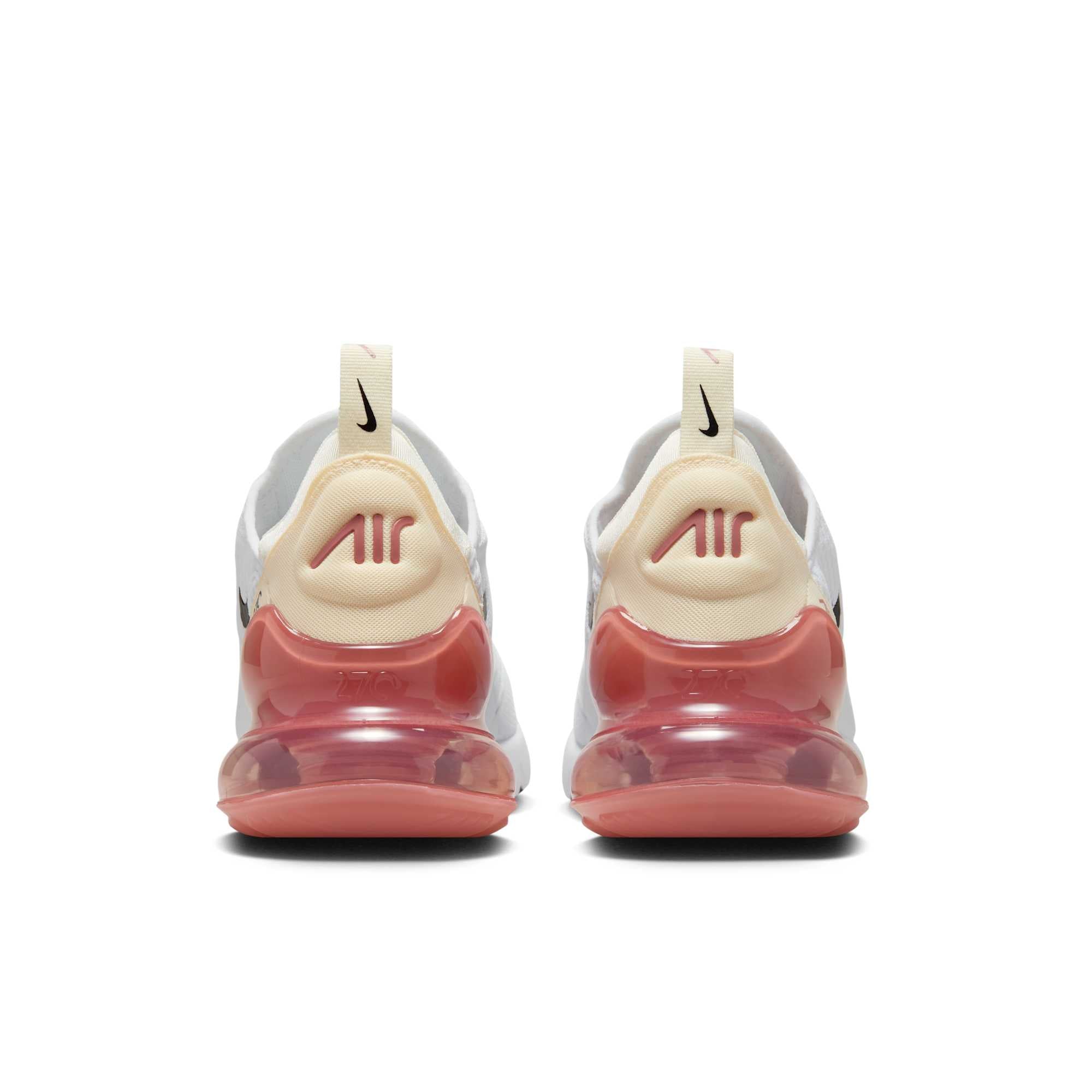 [AH6789-123] WOMENS NIKE AIR MAX 270 'WHITE PALE IVORY'