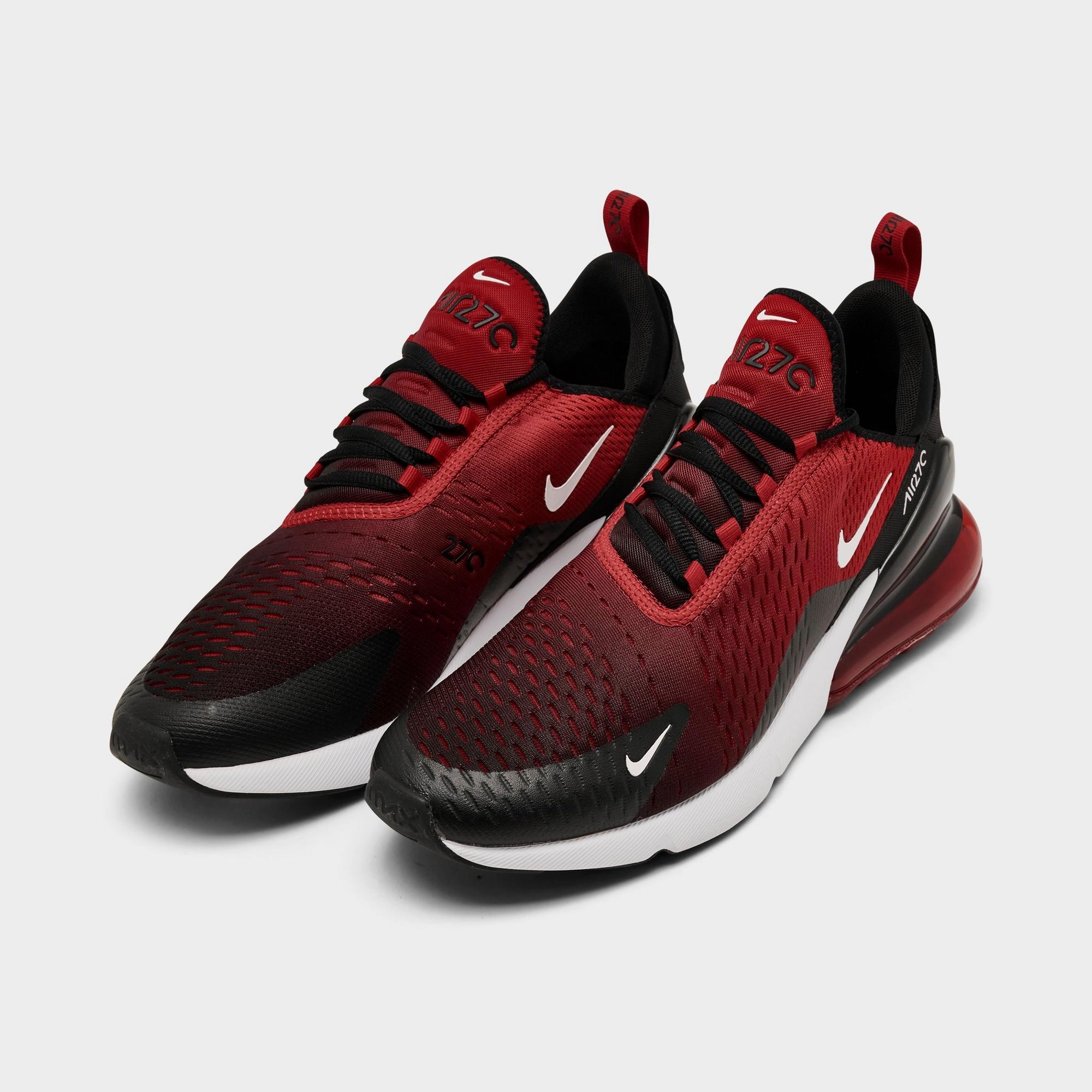 [AH8050-602] MENS NIKE AIR MAX 270 'GYM RED BLACK'
