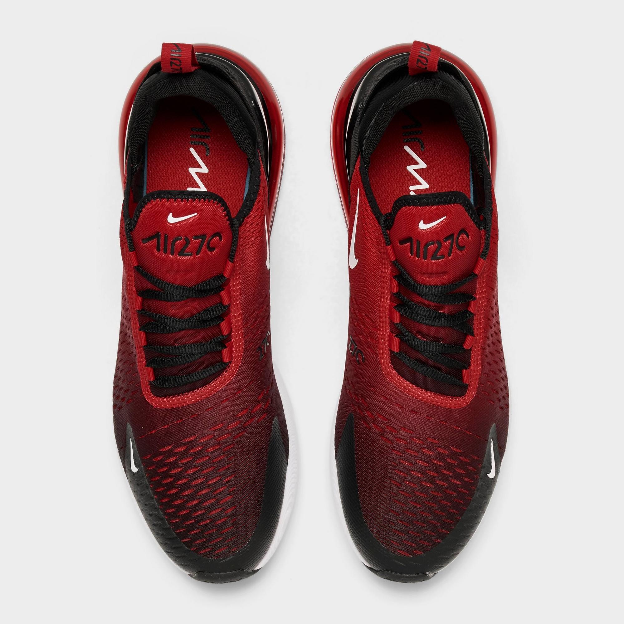 [AH8050-602] MENS NIKE AIR MAX 270 'GYM RED BLACK'