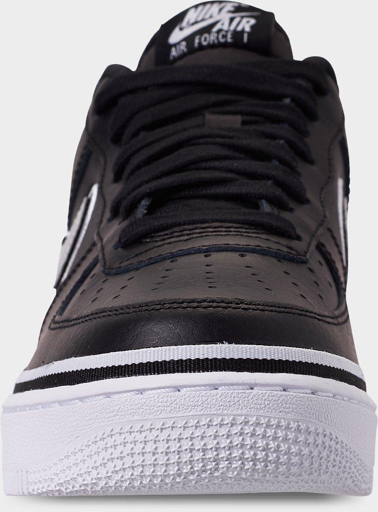[AJ7748-001] MENS NIKE AIR FORCE 1 LOW SPORT 'NBA BLACK WHITE'
