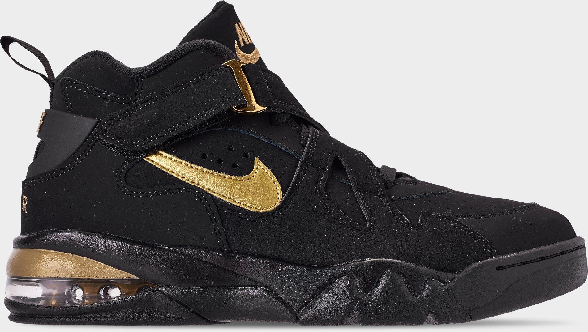 [AJ7922-001] MENS NIKE AIR FORCE MAX CB 'BLACK METALLIC GOLD'