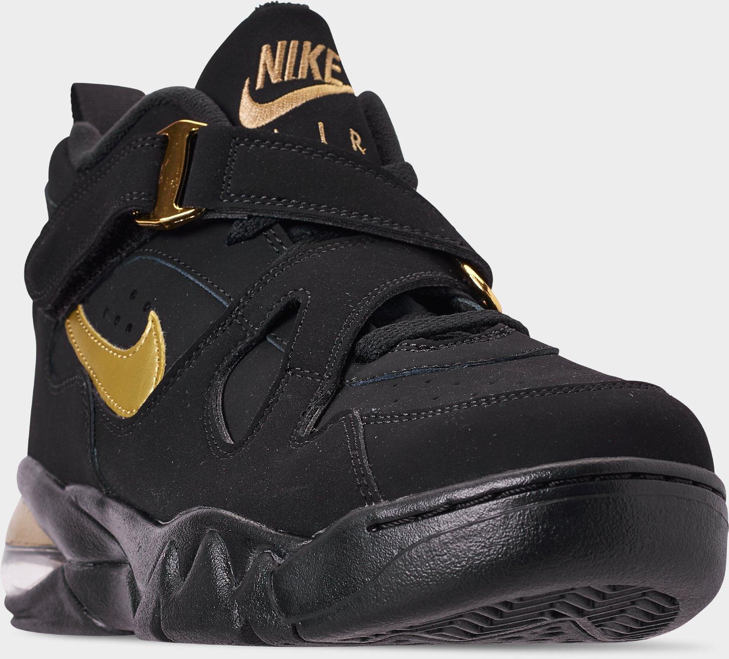 [AJ7922-001] MENS NIKE AIR FORCE MAX CB 'BLACK METALLIC GOLD'