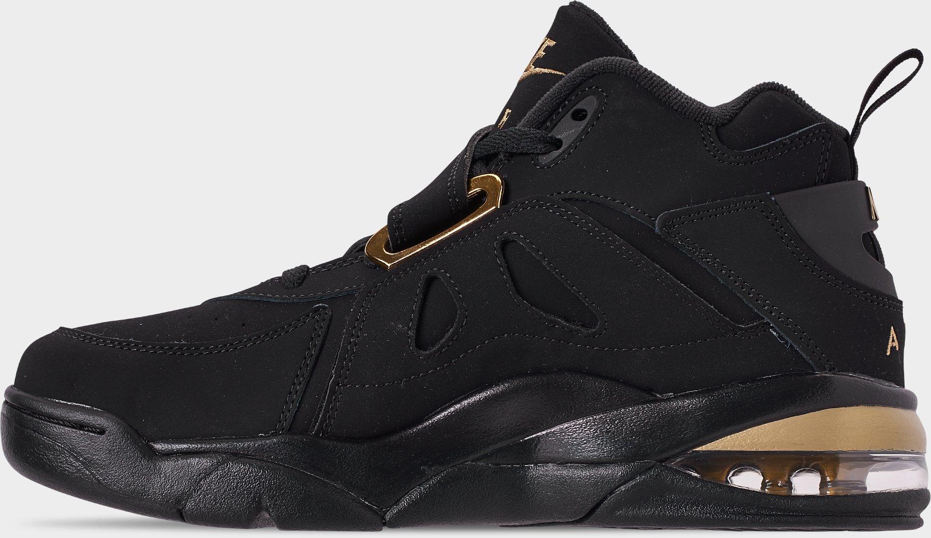 [AJ7922-001] MENS NIKE AIR FORCE MAX CB 'BLACK METALLIC GOLD'