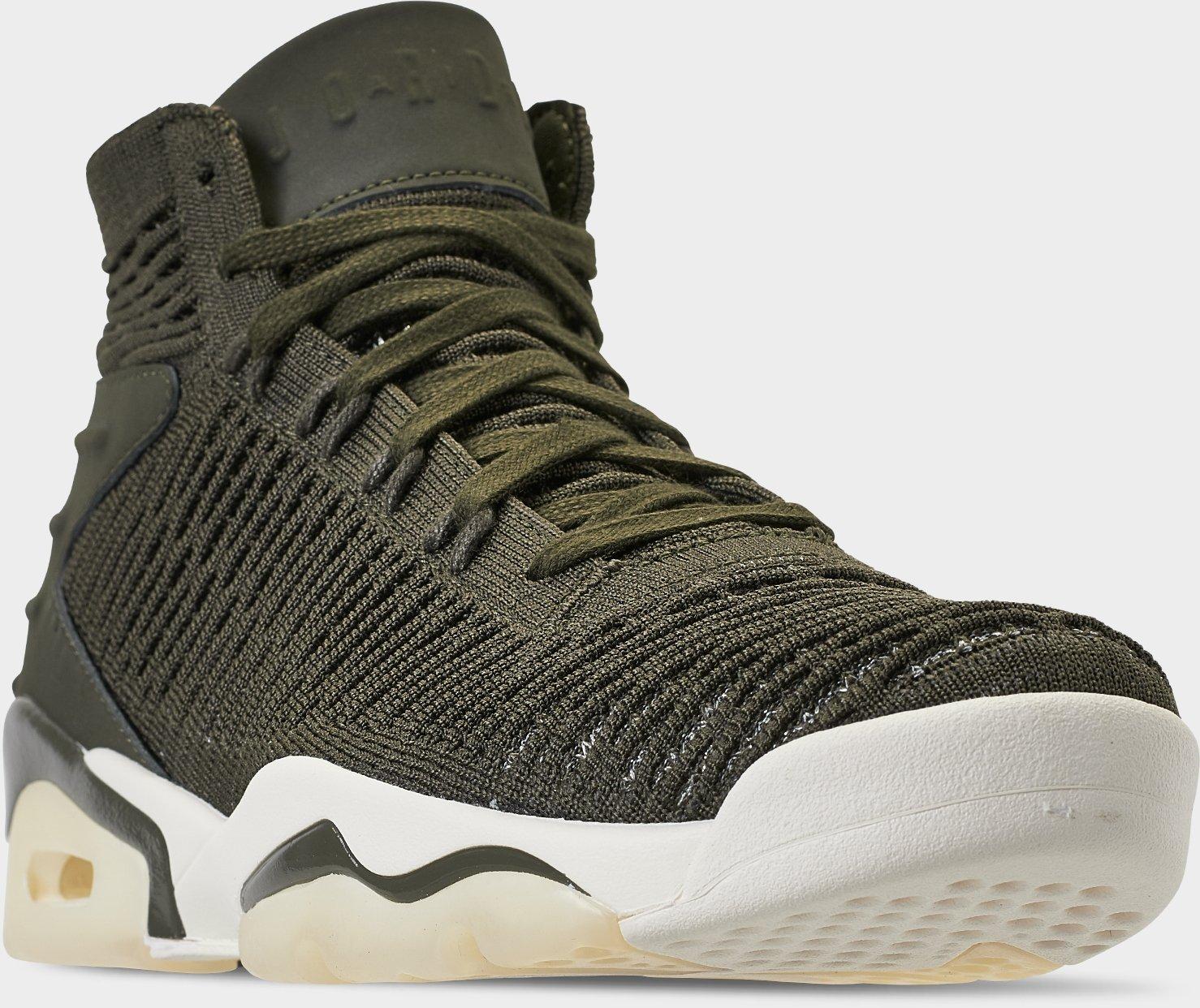 [AJ8207-301] MENS AIR JORDAN FLYKNIT ELEVATION 23 'CARGO KHAKI'