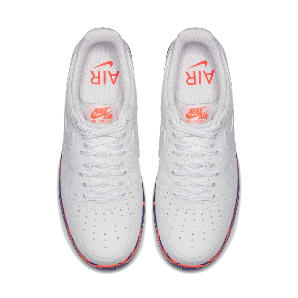 [AJ9507-100] Mens Nike Air Force 1 Low 'White Multi-Color Marble'