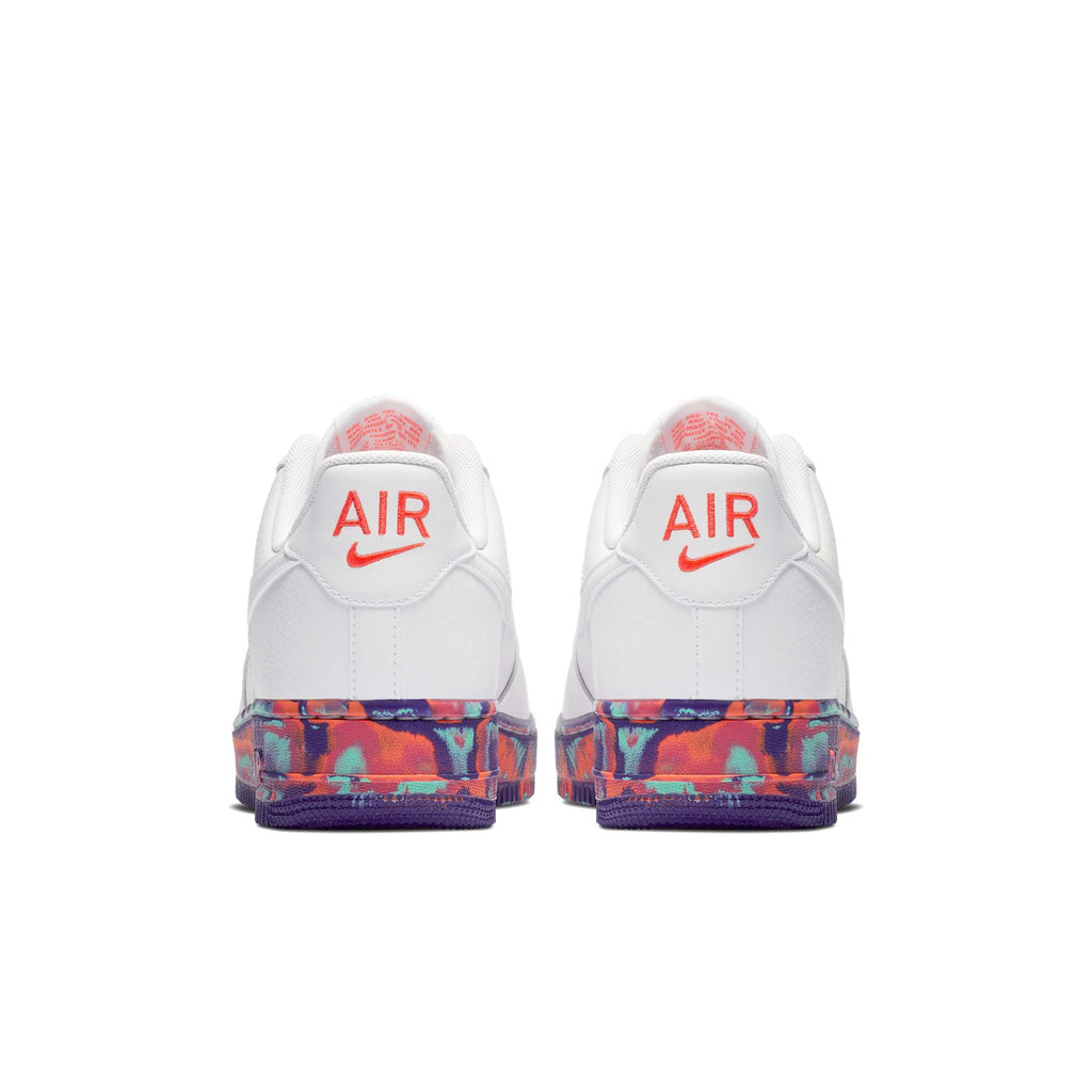 [AJ9507-100] Mens Nike Air Force 1 Low 'White Multi-Color Marble'