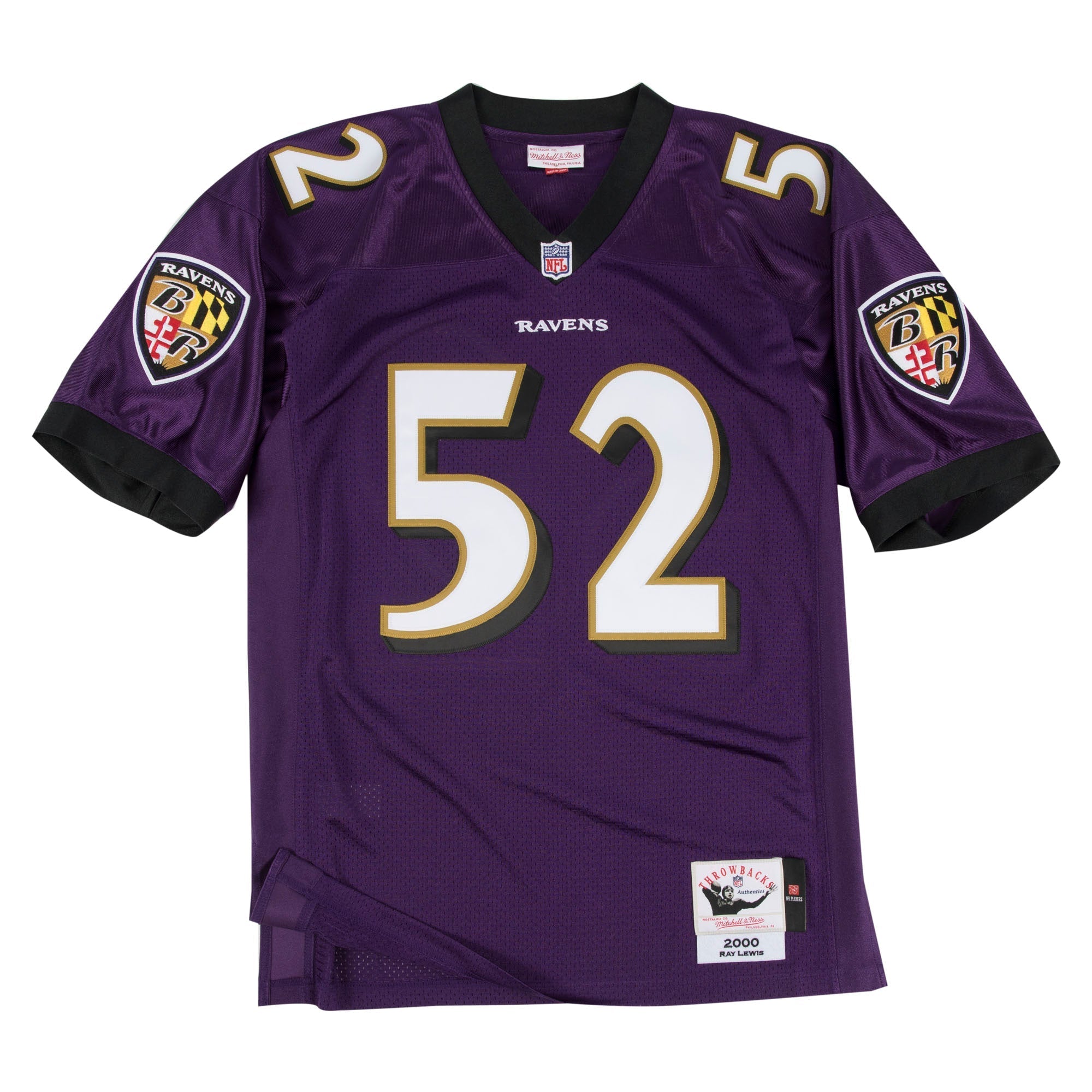 Mens Mitchell & Ness NFL AUTHENTIC JERSEY RAVENS 2000 RAY LEWIS