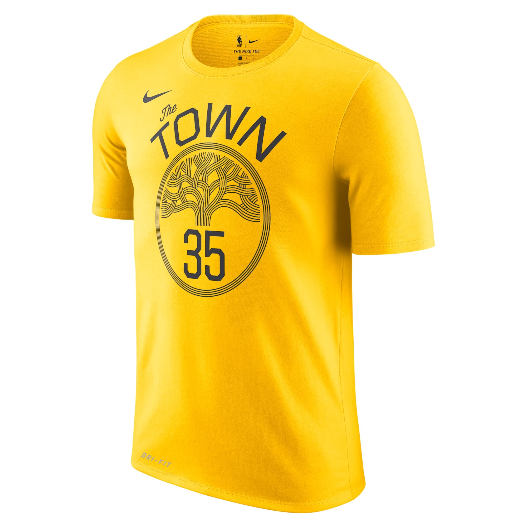 [AO0886-730] Mens Nike NBA GSW City Editon Kevin Durant Dri-Fit Tee