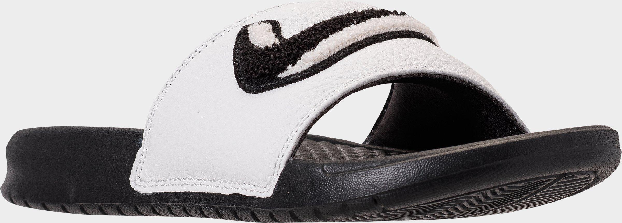 [AO2805-001] MENS NIKE BENASSI JDI CHENILLE 'BLACK SUMMIT WHITE'