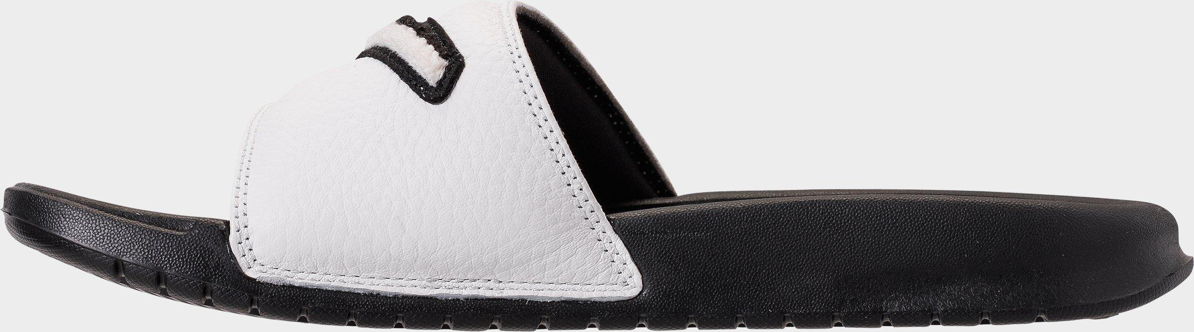 [AO2805-001] MENS NIKE BENASSI JDI CHENILLE 'BLACK SUMMIT WHITE'
