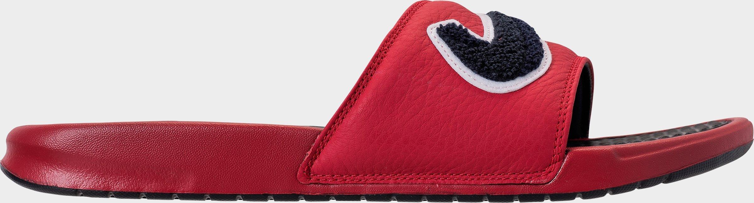 [AO2805-600] MENS NIKE BENASSI JDI CHENILLE 'GYM RED'