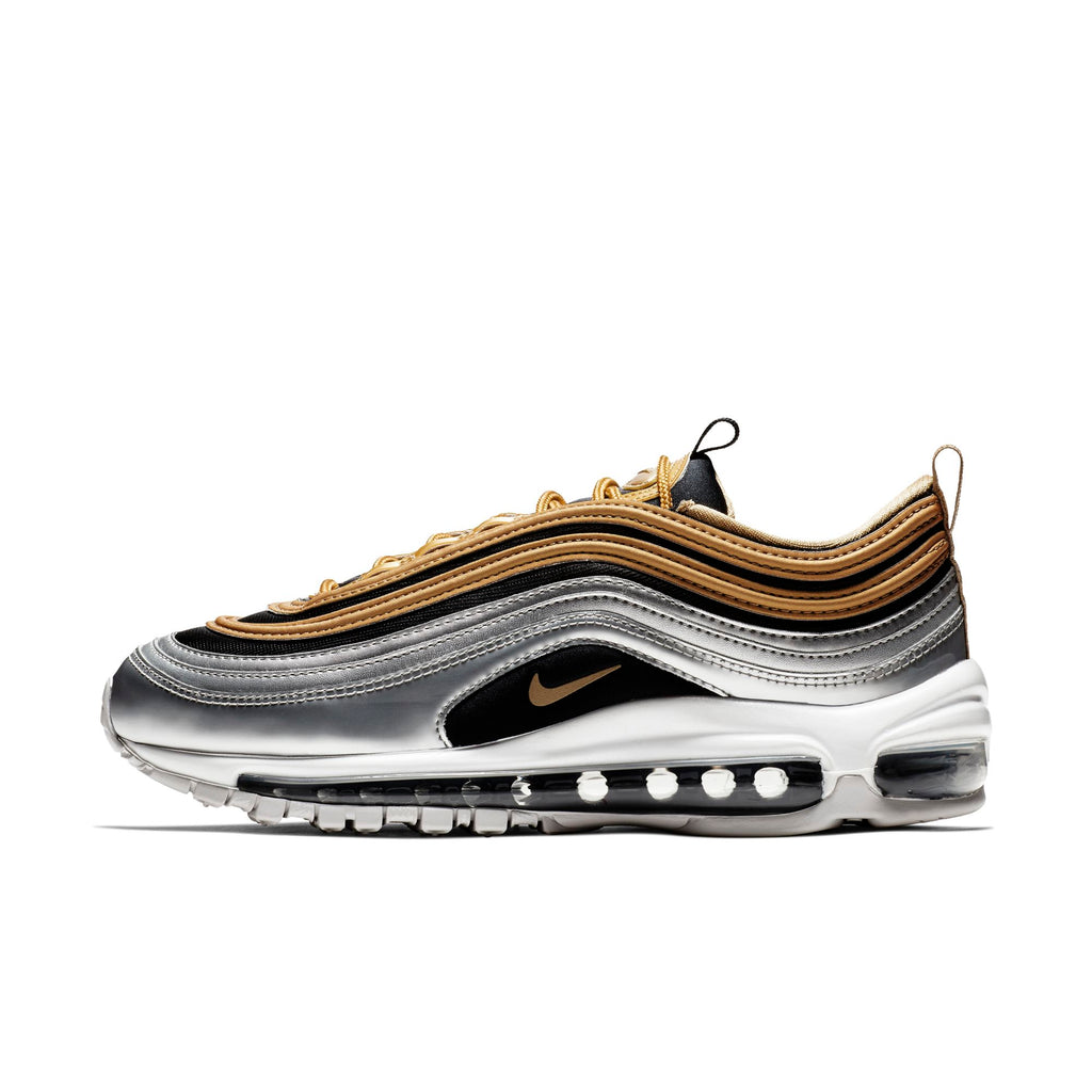 [AQ4137-700] Womens Nike AIR MAX 97 'METALLIC GOLD BLACK'