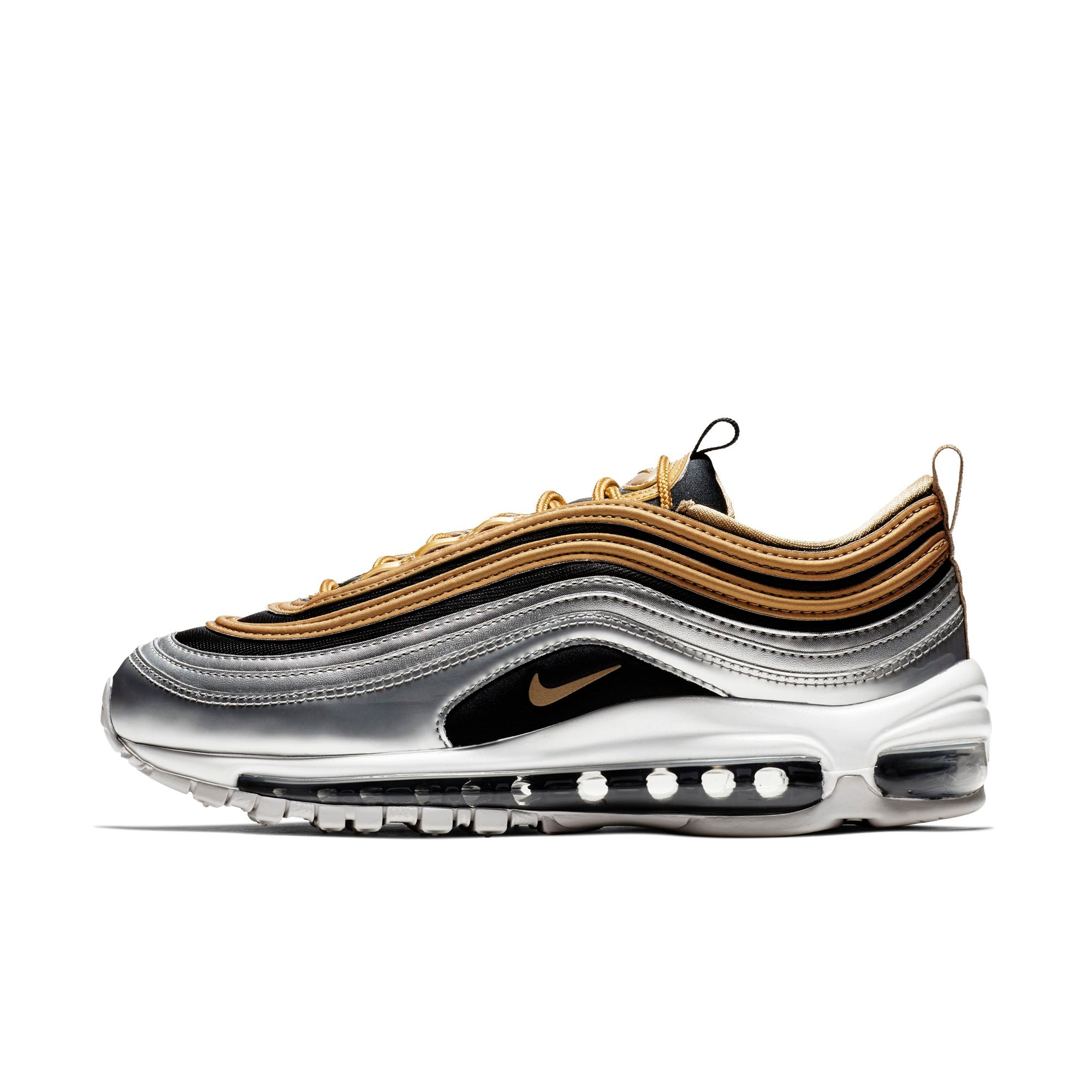 [AQ4137-700] Womens Nike AIR MAX 97 'METALLIC GOLD BLACK'