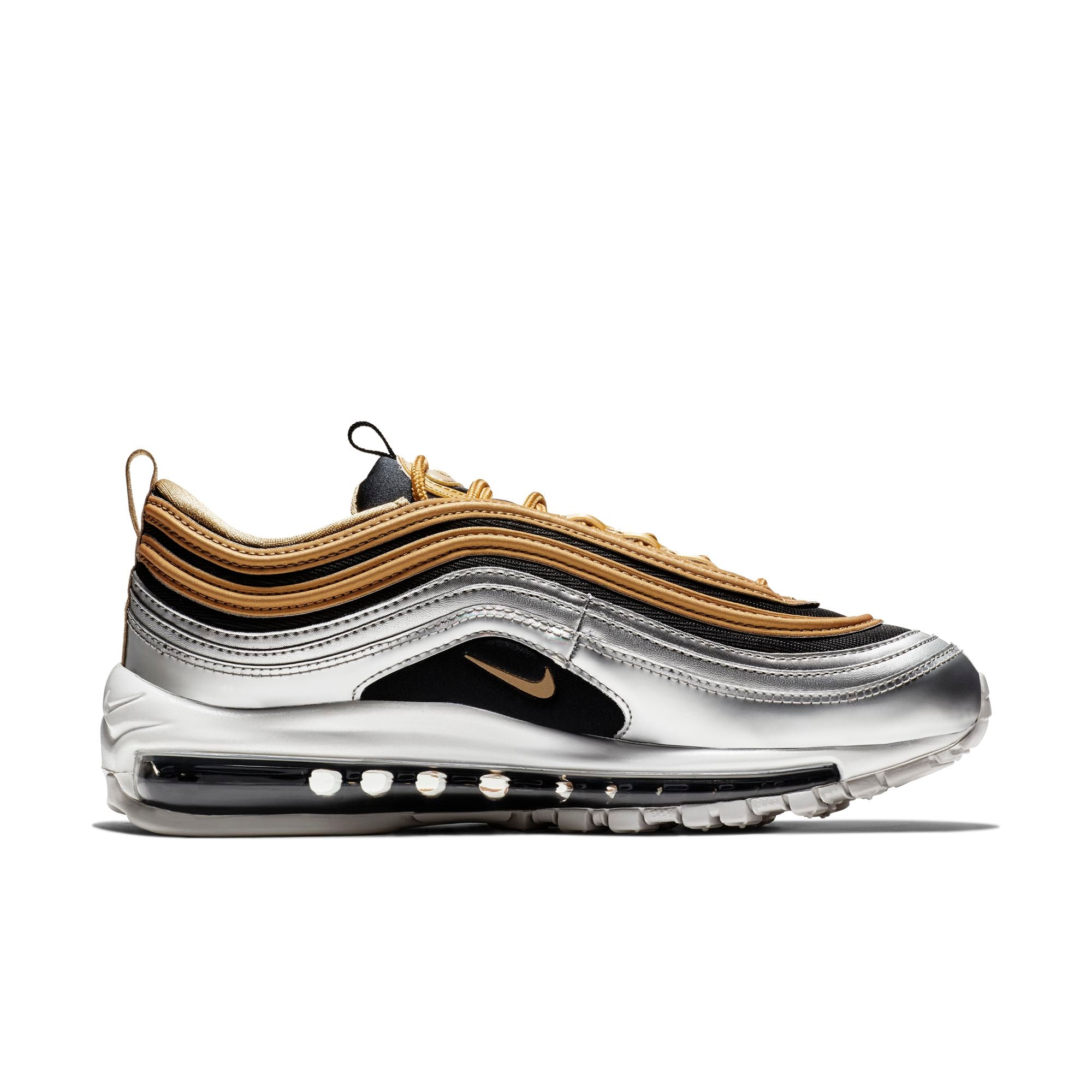 [AQ4137-700] Womens Nike AIR MAX 97 'METALLIC GOLD BLACK'