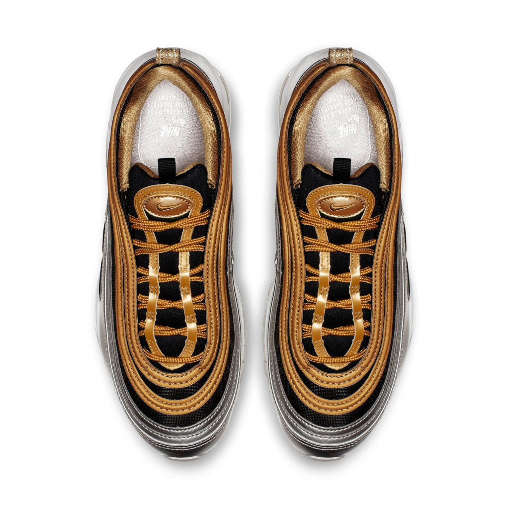 [AQ4137-700] Womens Nike AIR MAX 97 'METALLIC GOLD BLACK'