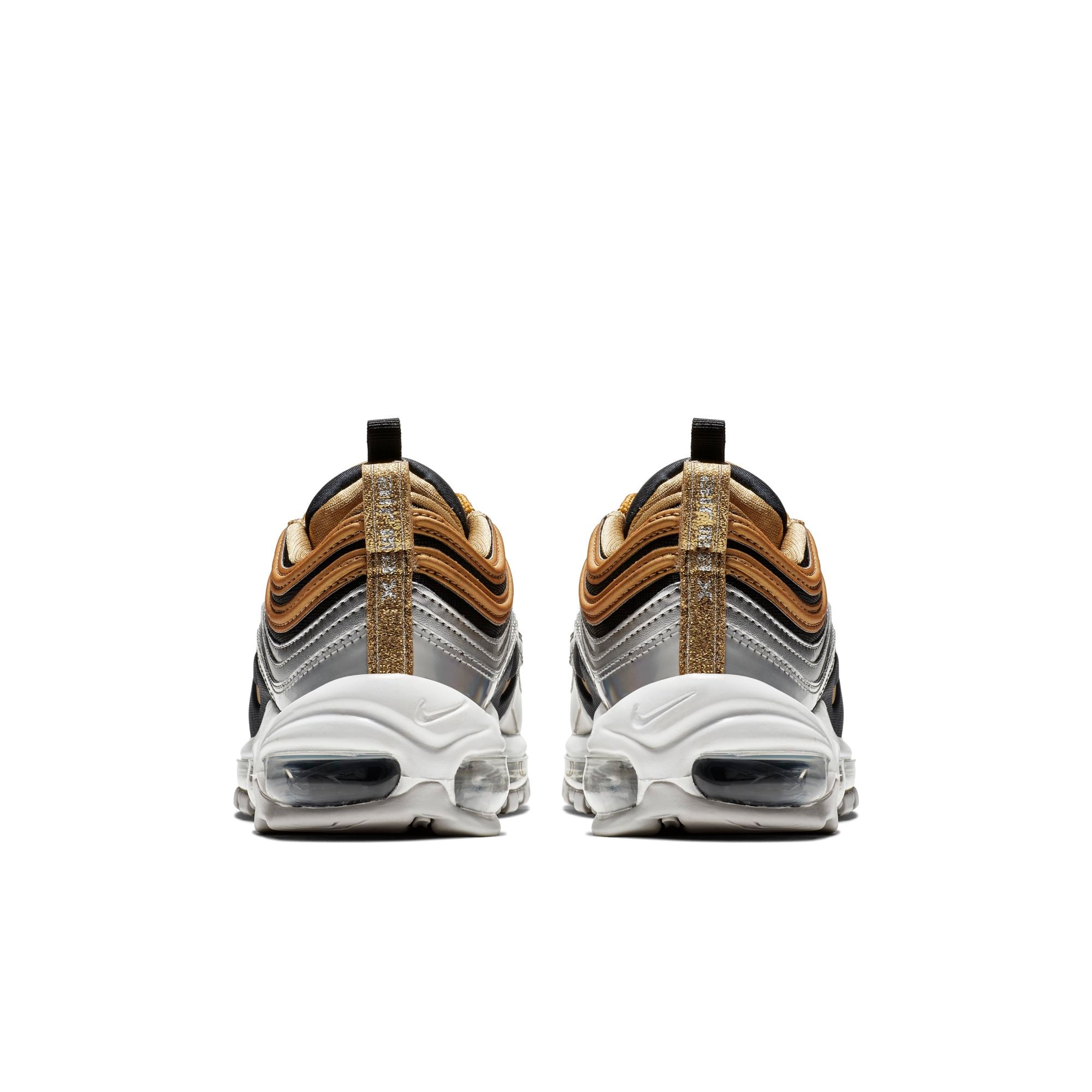 [AQ4137-700] Womens Nike AIR MAX 97 'METALLIC GOLD BLACK'