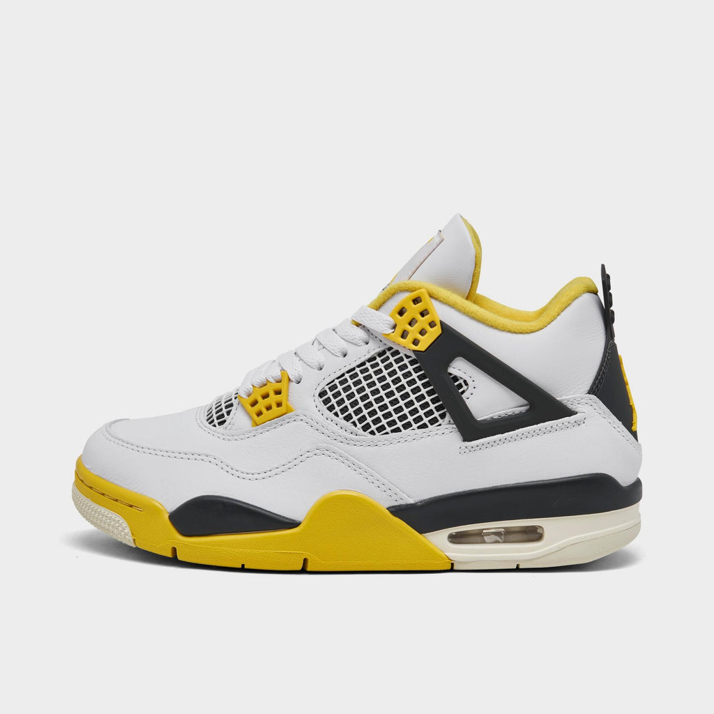 [AQ9129-101] WOMENS AIR JORDAN RETRO 4 'VIVID SULFUR'