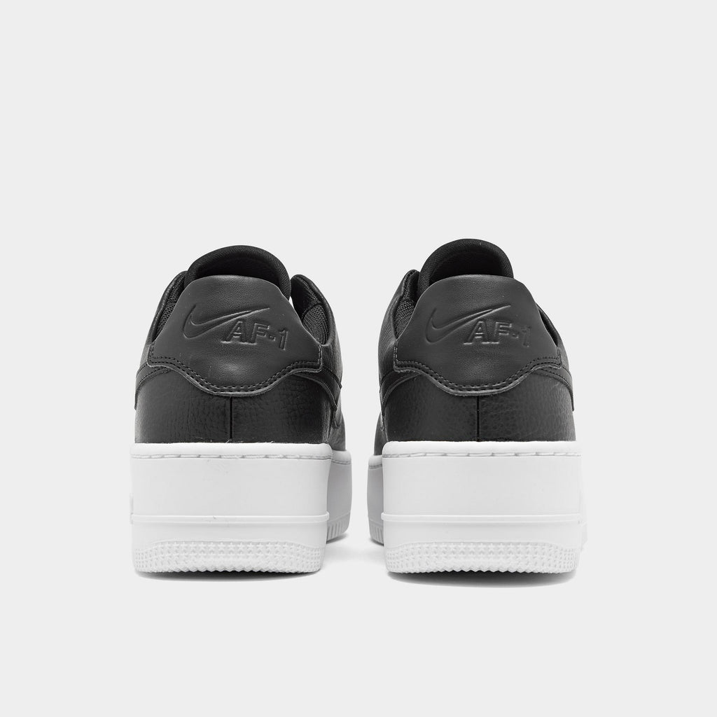 [AR5339-002] WOMENS NIKE AIR FORCE 1 SAGE LOW 'BLACK WHITE'