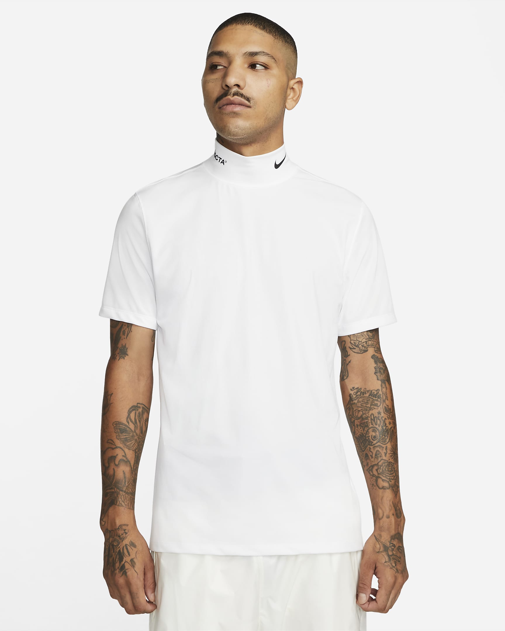 [DJ5576-100] MENS NIKE X DRAKE NOCTA GOLF MOCK NECK TOP