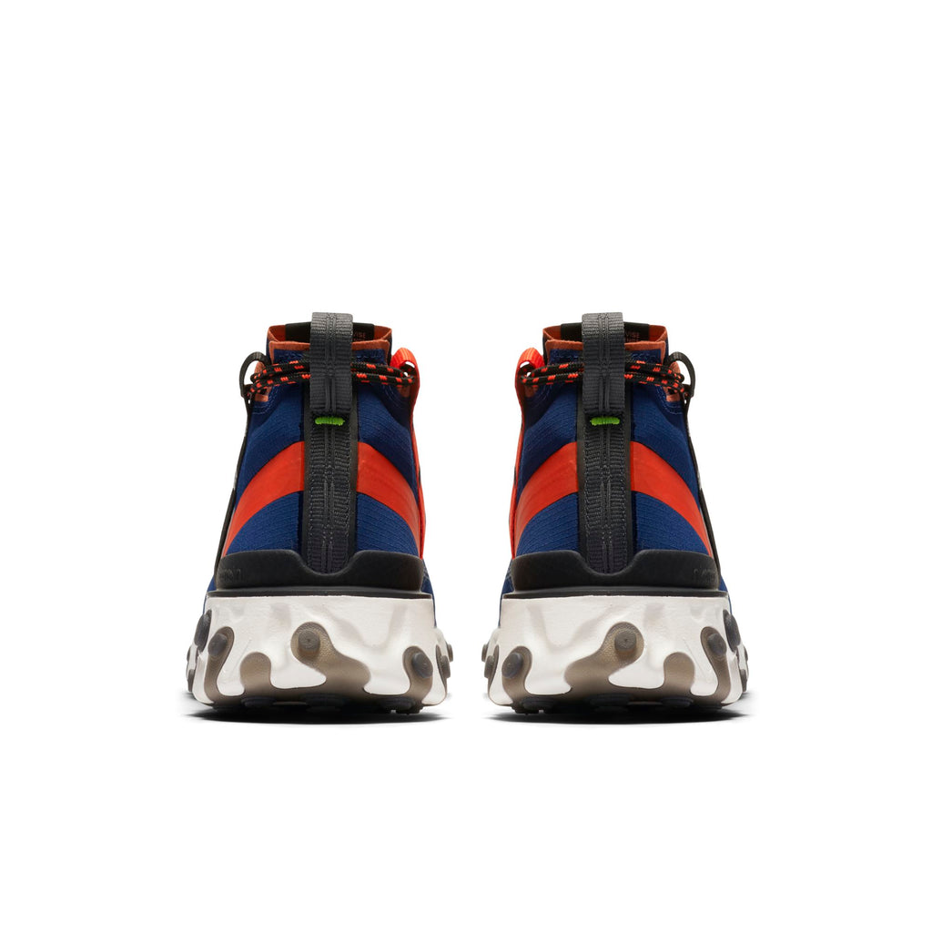 [AT3143-400] Mens Nike REACT RUNNER MID WR 'ISPA BLUE VOID TEAM ORANGE'