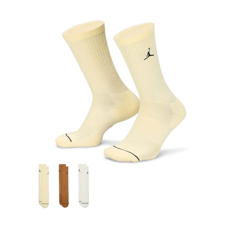 [DX9632-919] MENS AIR JORDAN EVERYDAY CREW SOCKS (3 PAIRS) SOCKS