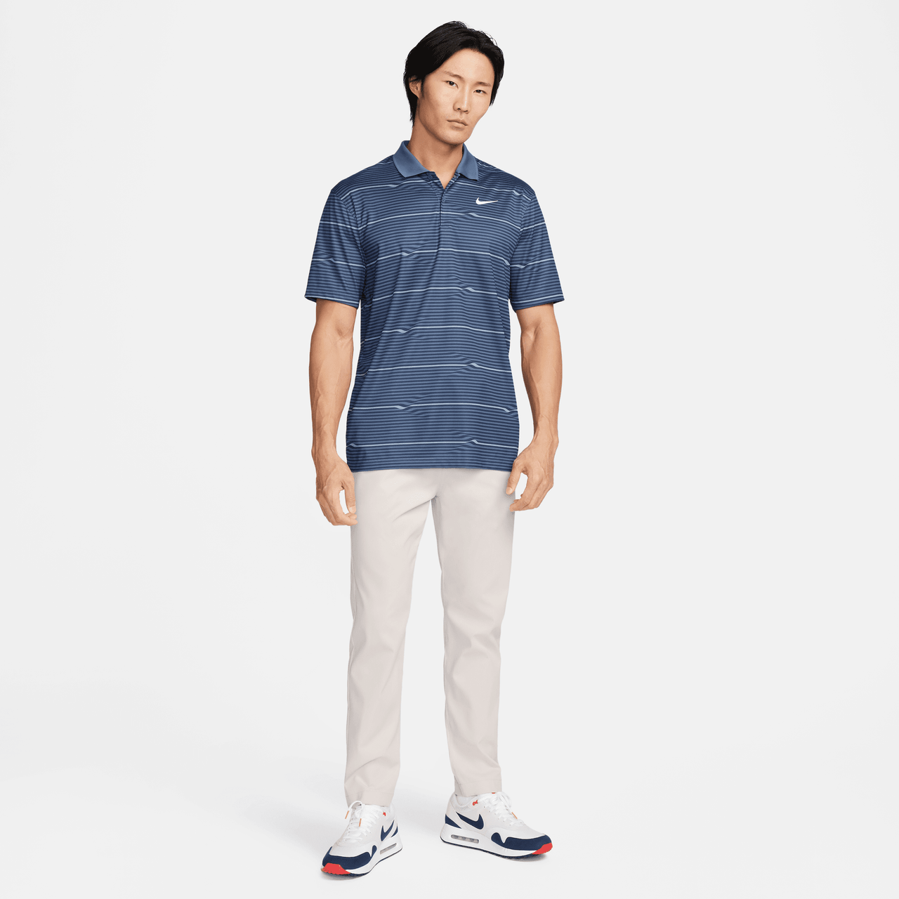 [FD5829-410] MENS NIKE DRI-FIT VICTORY+ POLO RIPPLE