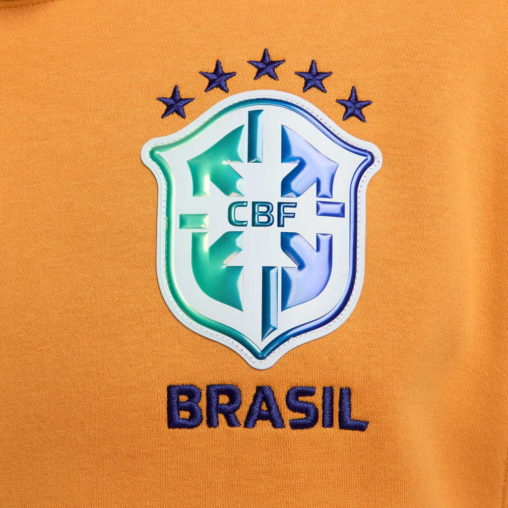 [FJ7245-738] MENS NIKE BRAZIL CLUB SOCCER PULLOVER HOODIE