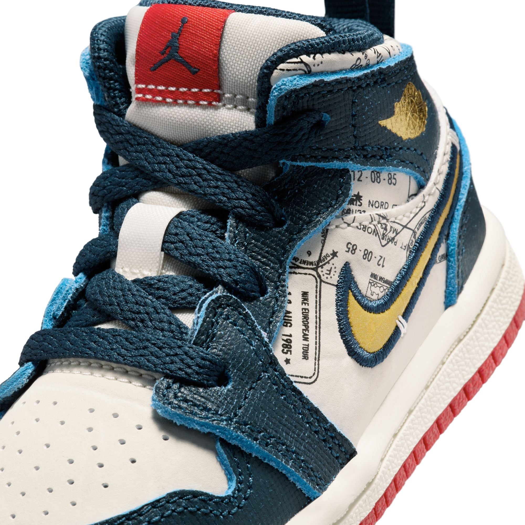 [FN1351-400] TODDLERS AIR JORDAN RETRO 1 MID SE 'TAKE FLIGHT (TD)'