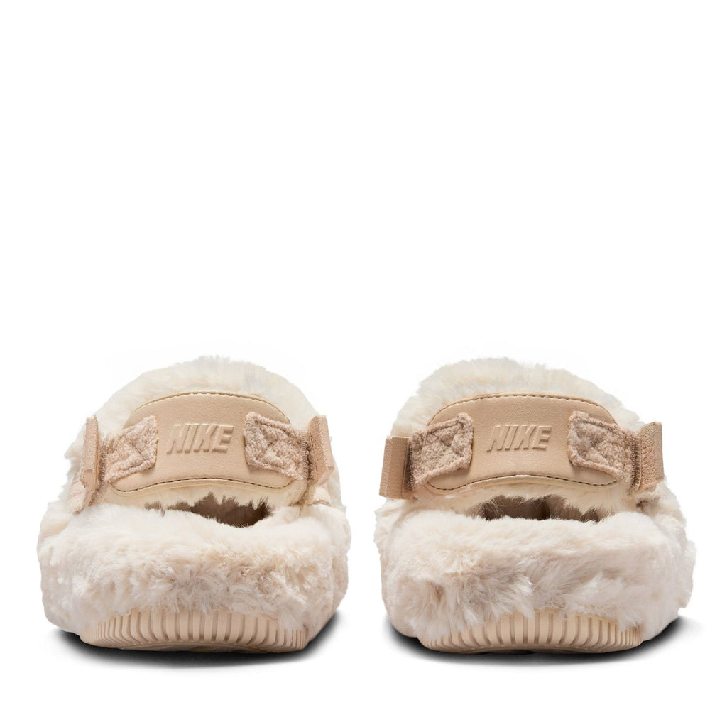 [FZ3118-100] WOMENS NIKE CALM MULE SE 'SANDDRIFT FUR'
