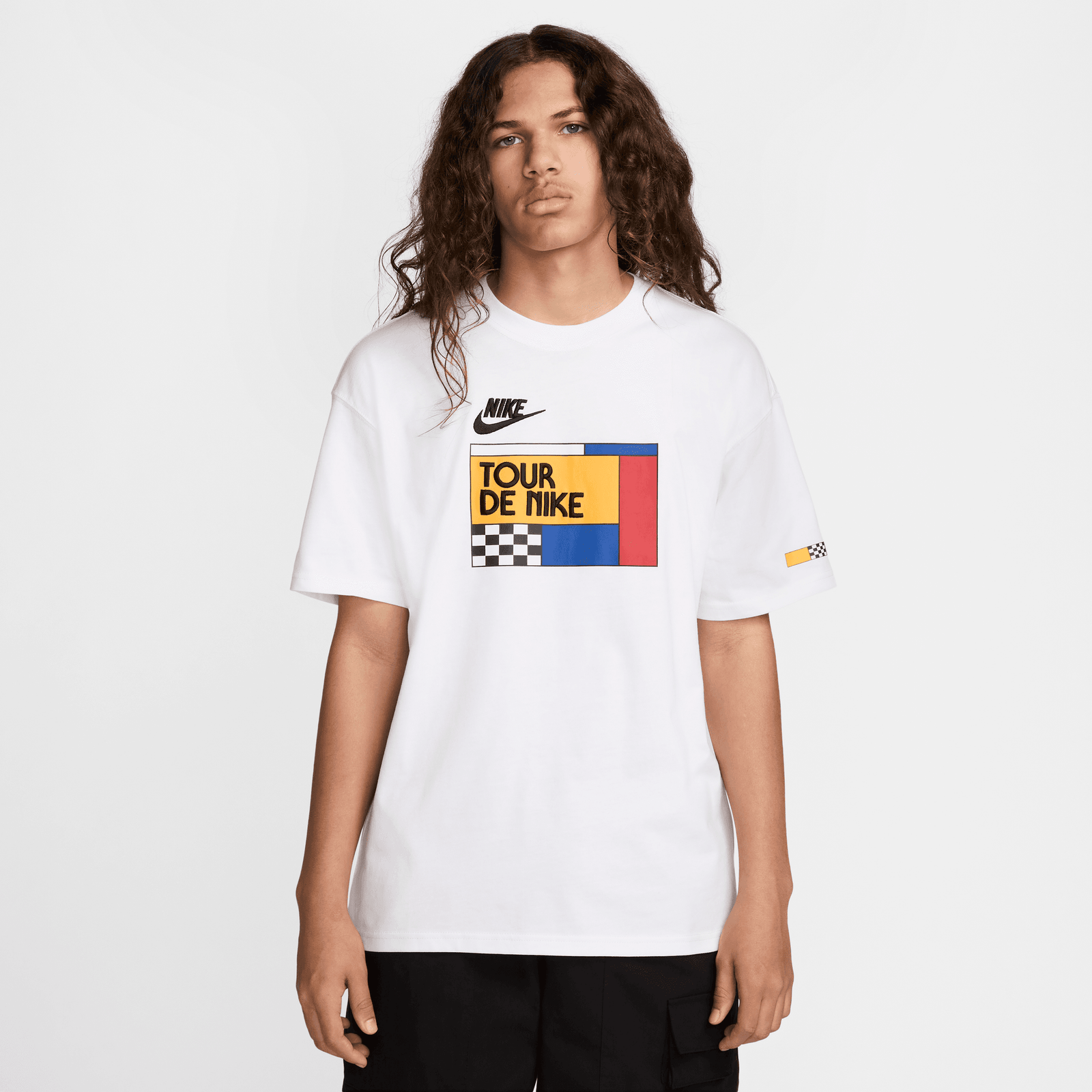 [HF7043-100] MENS NIKE TOUR DE T-SHIRT