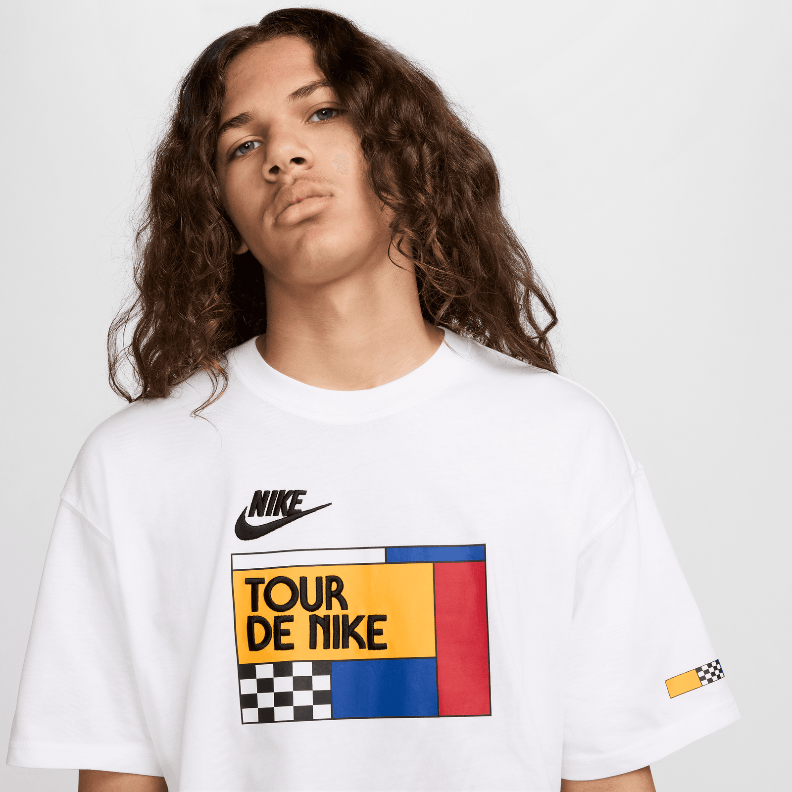 [HF7043-100] MENS NIKE TOUR DE T-SHIRT