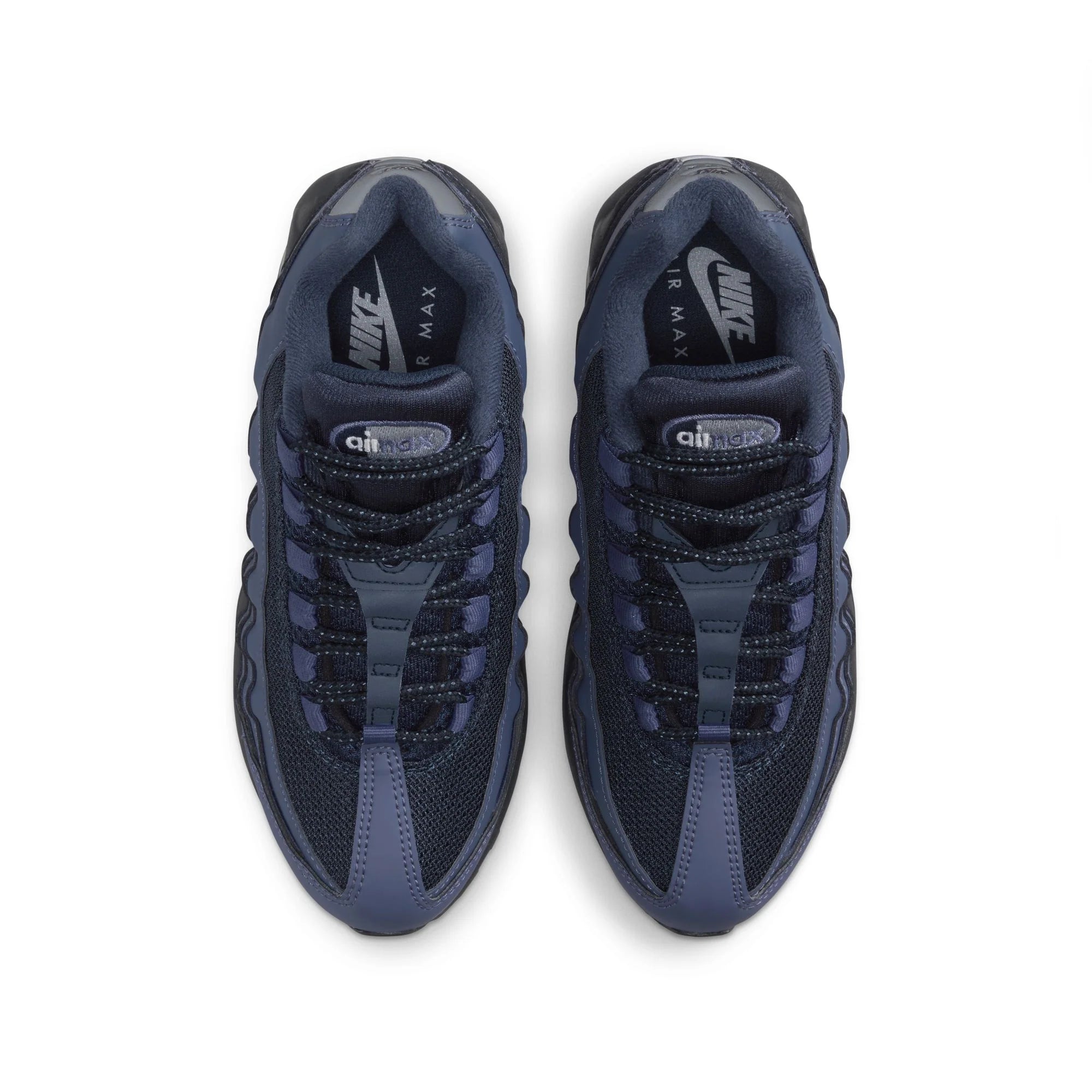 [II4130-500] GRADE SCHOOL NIKE AIR MAX 95 BB LTR 'SANDED PURPLE'