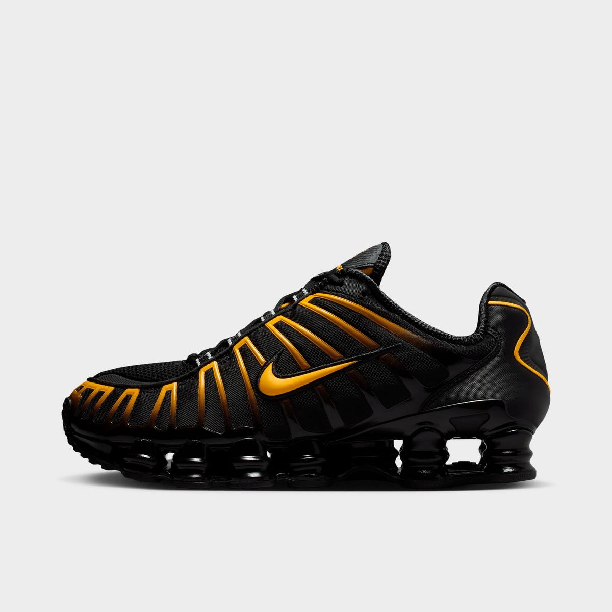 [AV3595-013] MENS NIKE SHOX TL 'BLACK UNIVERSITY GOLD'